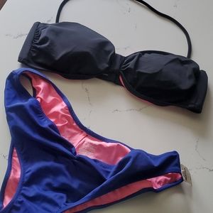 Brand new VS pink baithing suit separates